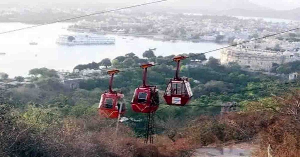 RopeWay-In-Udaipur Udaipur Tourist Places In Hindi