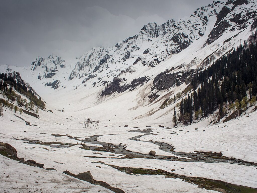 थाजवास ग्लेशियर (Thajwas Glacier) : Sonamarg In Hindi